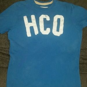 Hollister blue short sleeve
